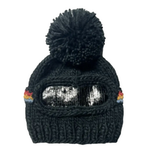 Load image into Gallery viewer, Children&#39;s Black Ski Hat 
