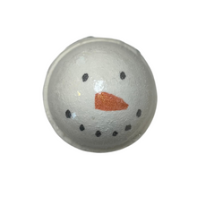 Load image into Gallery viewer, Frosty the snowman bath bomb
